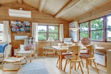 Ferienhaus mit Meerblick für 6 Personen, mit Terrasse auf Læsø