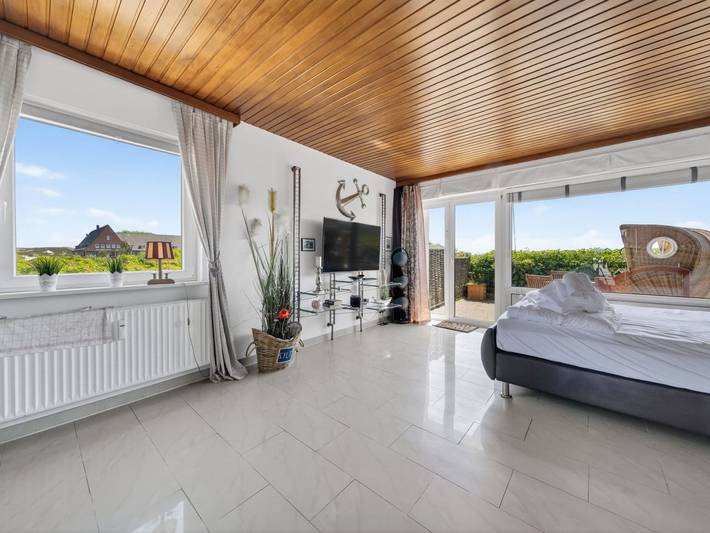 Ganze Ferienwohnung, Fischer - Praktisches Appartement in strandnaher Lage inmitten einer Heidelandschaft. in Nordfriesische Inseln (Schleswig-Holstein) (Schleswig-Holstein), Hörnum
