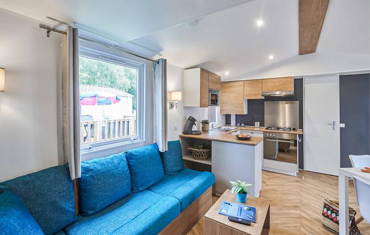 Camping für 6 Personen, mit Terrasse und Garten sowie Ausblick in Drenthe - 3