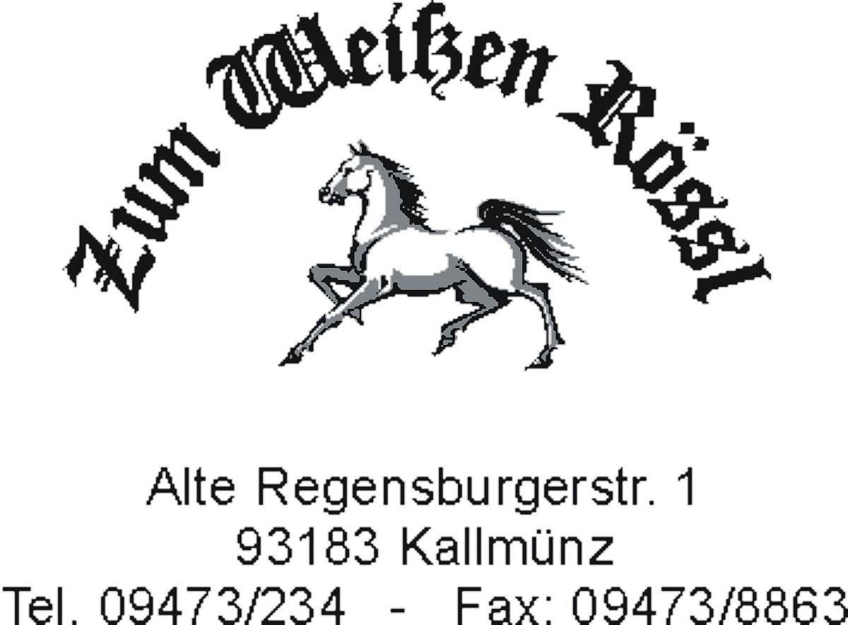 Zum Weißen Rössl - Doppelzimmer mit Dusche/Wc in Kallmünz, Ostbayern