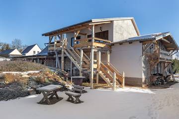 Ferienwohnung für 3 Personen, mit Garten am Fläming