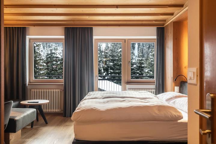 Gîte pour 2 personnes, avec balcon dans Santa Cristina Val Gardena - 4