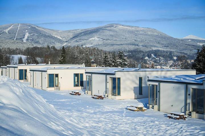 Vakantiewoning voor 4 personen, with sauna and whirlpool as well as tuin and zwembad in Bohemen