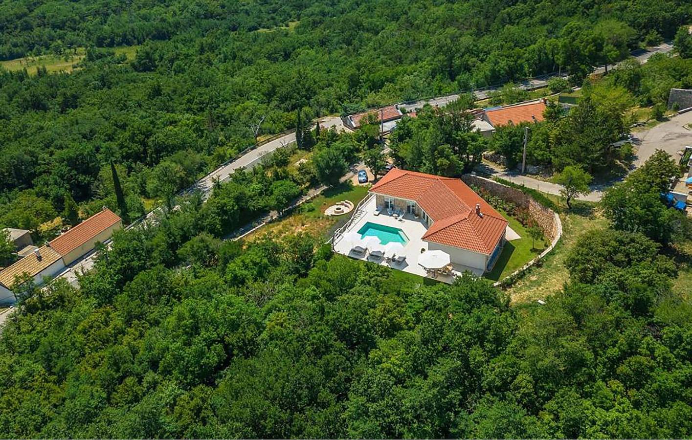 Ferienhaus für 12 Personen mit Garten in Jadranovo, Primorje-Gorski Kotar