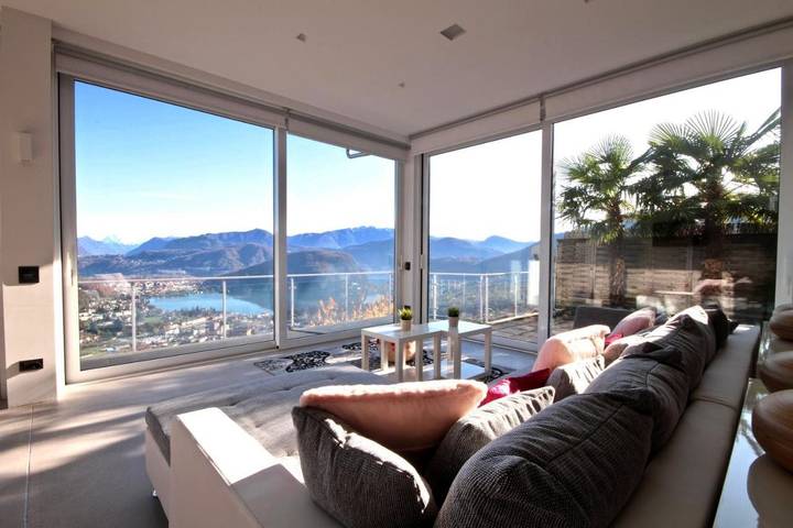 Ferienhaus für 5 Personen, mit Ausblick und Garten sowie Seeblick am Luganersee - 2