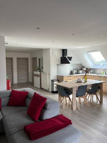 Gîte pour 7 personnes, avec jardin et vue, animaux acceptés dans Diebolsheim