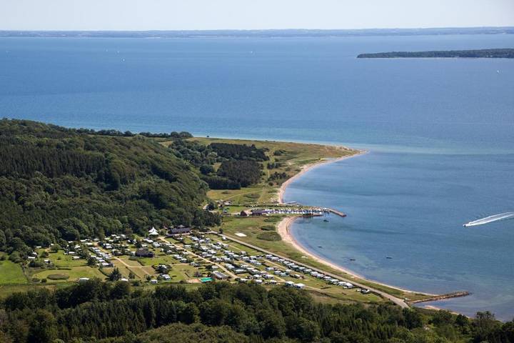 Camping für 4 Personen in Dänemark an der Ostsee