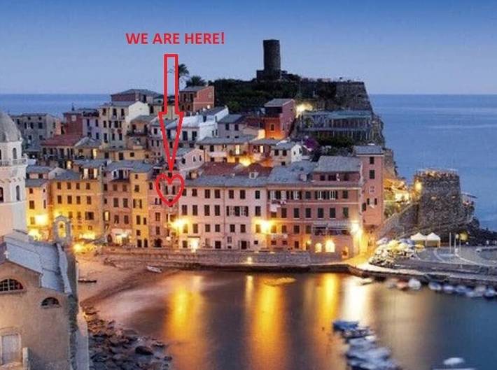 Appartamento per 2 persone, con panorama in Vernazza