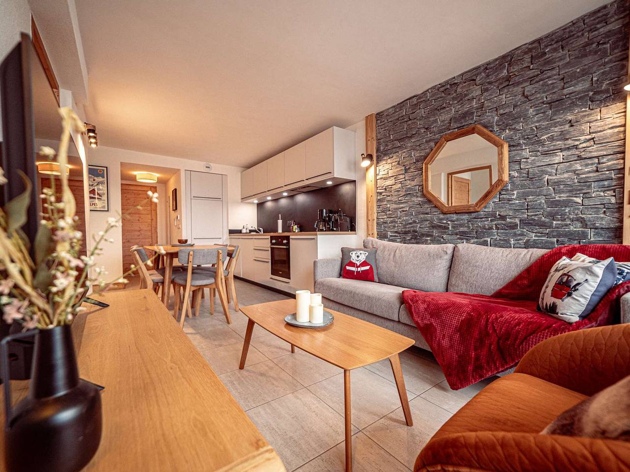 Apartamento entero, Impresionante apartamento centro estaciã³n - 6 pers. in Plagne Centre, La Plagne-Tarentaise