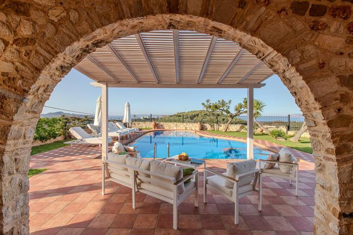 Villa Trouli in Chania en omgeving