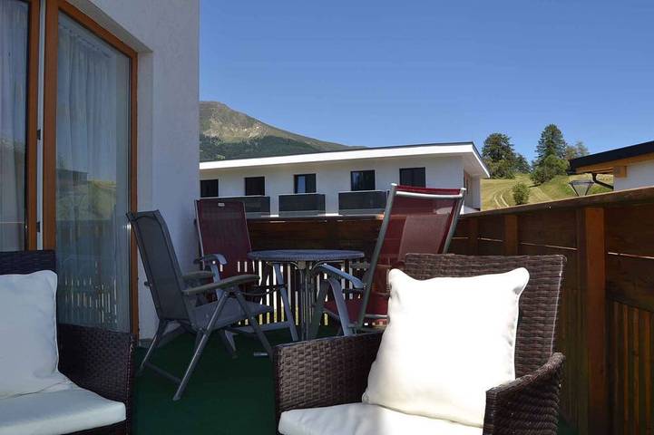 Ferienwohnung für 4 Personen, mit Balkon/Terrasse und Garten in Serfaus