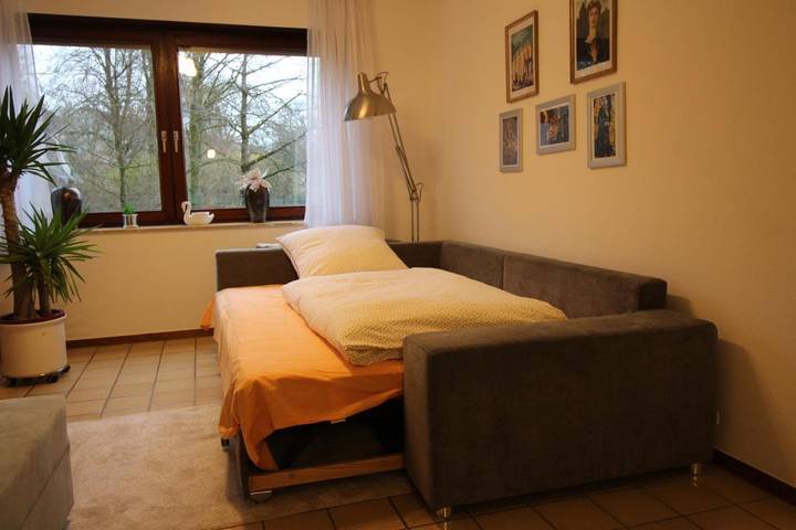 Ferienwohnung für 4 Personen, mit Terrasse und Garten sowie Seeblick und Ausblick in Essen - 3