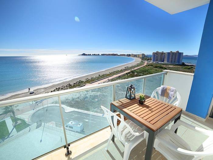 Apartamento vacacional entero, Apartamento de vacaciones para 4 personas con balcón/terraza in San Javier, Costa Cálida