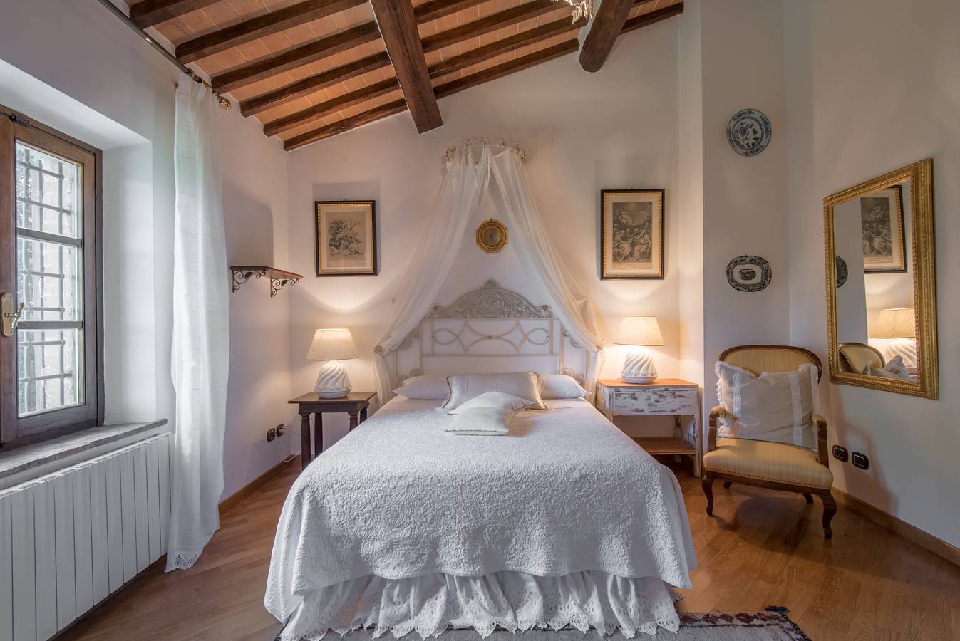 Ganze Wohnung, Ferienwohnung "Casa Francesco" mit gemeinschaftlichem Garten und Wlan in Murlo, Siena Provinz