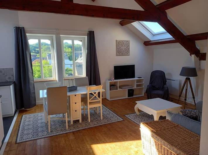 Appartement de vacances pour 5 personnes, avec jardin