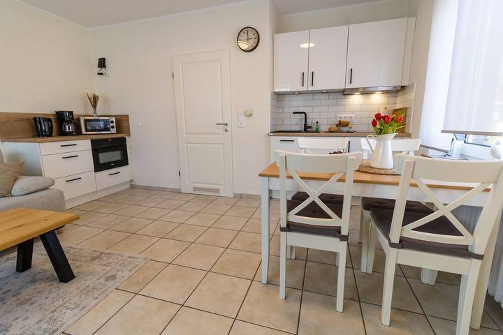 Ferienwohnung für 4 Personen, mit Balkon und Balkon/Terrasse, mit Haustier in Norddeich