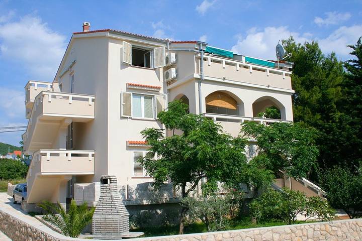 Appartement entier, Ferienwohnung in Stara Novalja mit Meerblick, Loggia, Klimaanlage, W-Lan (133-1) in Stara Novalja, Pag