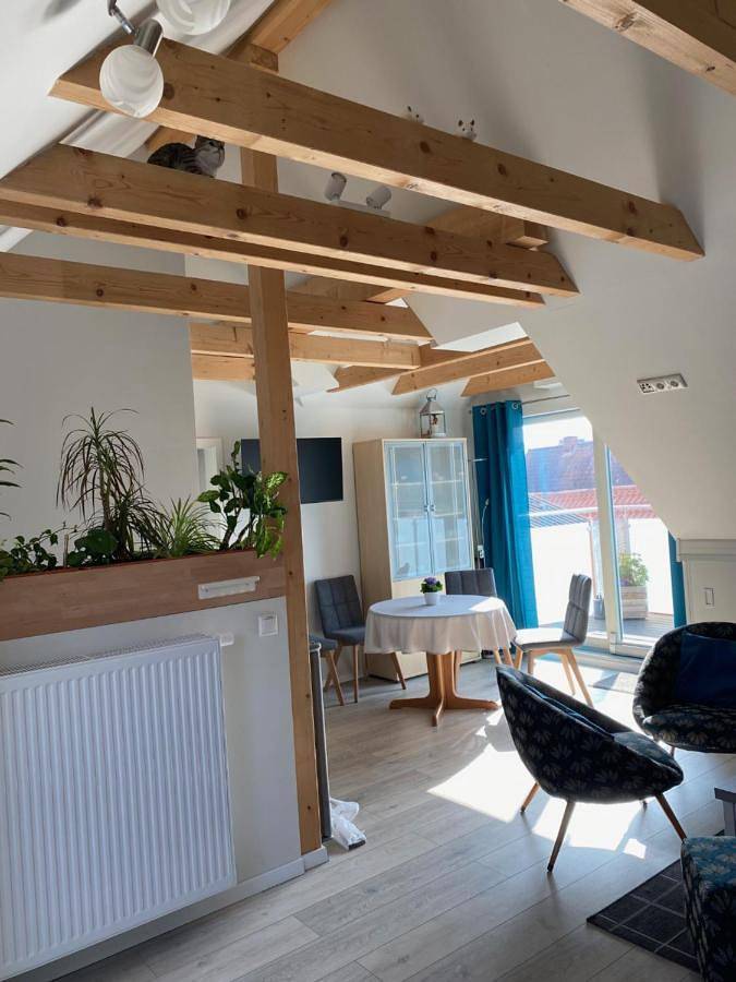 Ferienwohnung für 4 Personen, mit Terrasse und Ausblick, kinderfreundlich in Halberstadt - 2