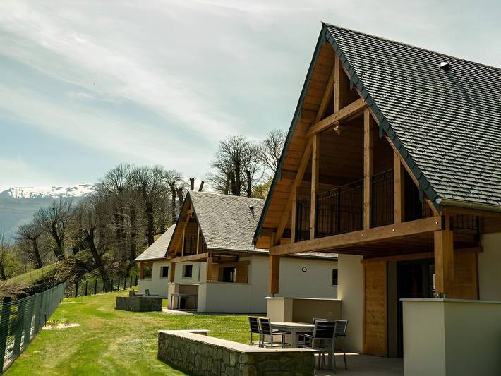 Chalet pour 8 personnes, avec balcon et jardin - 1