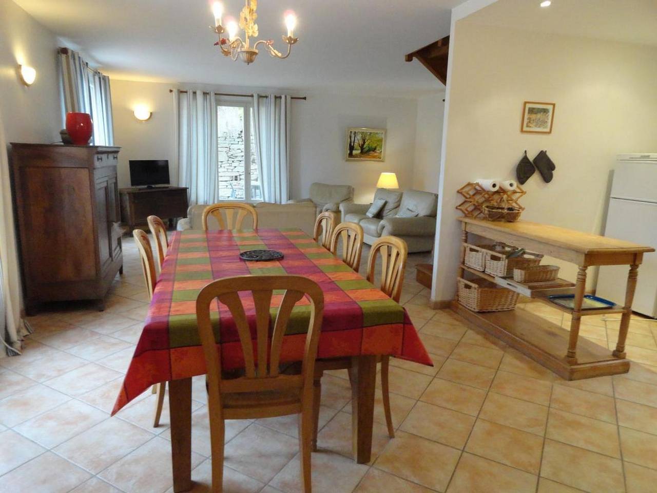 Gîte für 8 Personen mit Pool in Cajarc, Regionaler Naturpark Causses du Quercy