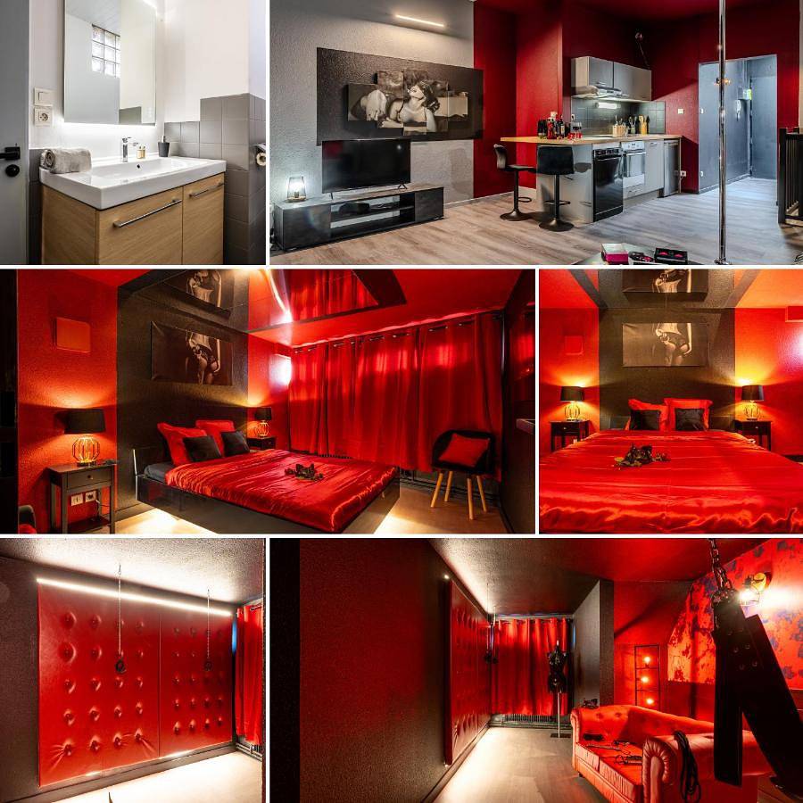Appartement entier, Cocon Sensuel - 50 Nuances - Les Cocons de Nath in Montbéliard, Doubs