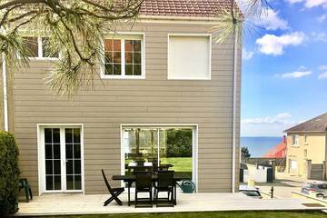 Gîte pour 6 personnes, avec jardin et terrasse à Équihen-Plage