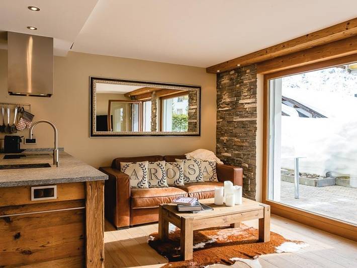 Ferienwohnung für 4 Personen, mit Terrasse in Arosa - 4