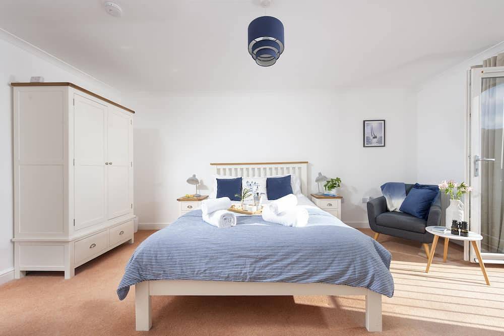 Dieses Ferienhaus liegt direkt am Wasser in der Malpas Marina in Cornwall