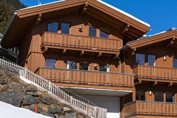 Chalet für 5 Personen, mit Balkon in Hippach