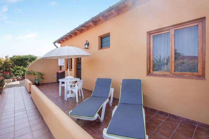 Ferienwohnung "Casa Quemahierro 2" mit Teideblick, Pool und Garten in La Mancha (Icod de los Vinos), Icod de los Vinos