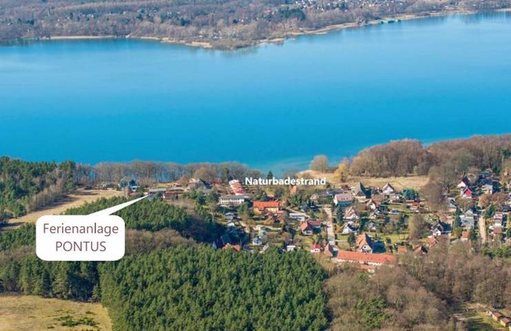Ferienwohnung für 2 Personen, mit Seeblick und Garten sowie Ausblick in Zislow - 2