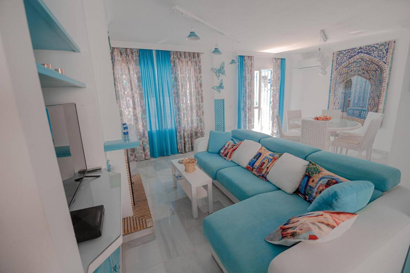 Apartment „Melina“ mit Meerblick, Wlan und Klimaanlage in La Cala del Moral, Rincón de la Victoria