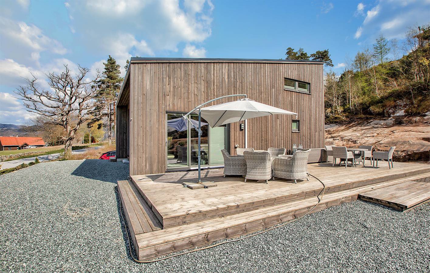 Casa de vacaciones para 6 personas con jardín in Strand (Rogaland)