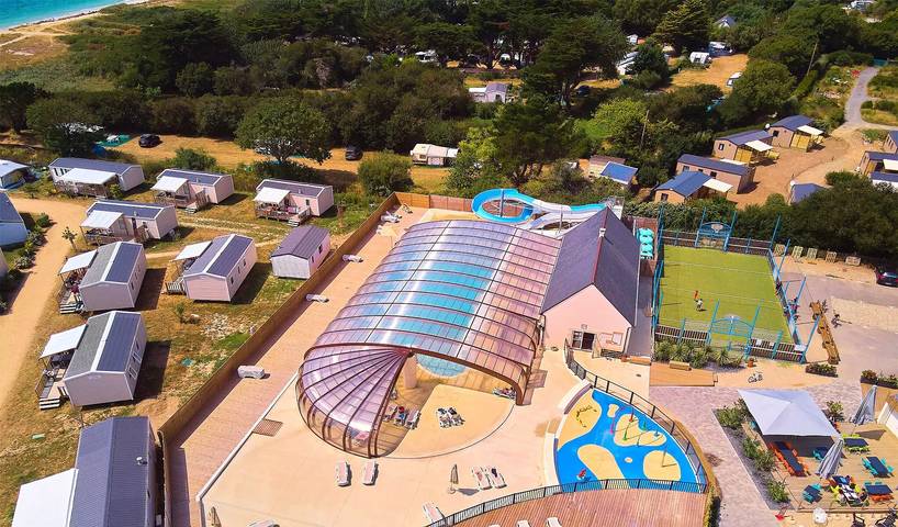 Camping pour 6 personnes, avec Terrasse et Piscine à Sarzeau