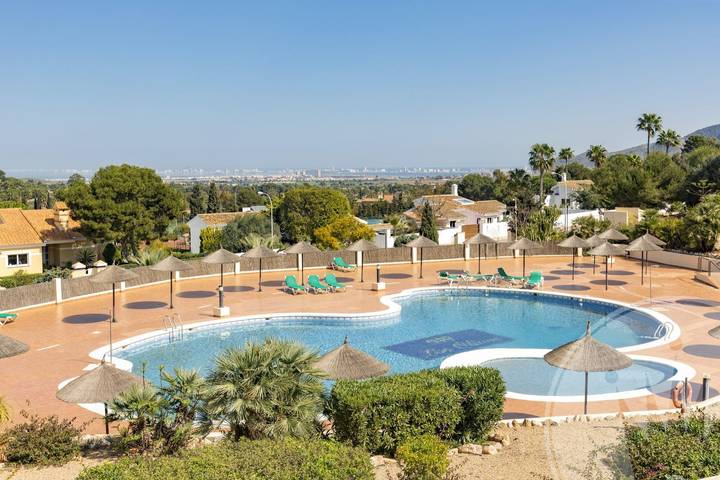 Apartamento entero, Apartamento de vacaciones para 6 personas con jardín in Atamaría, Cartagena