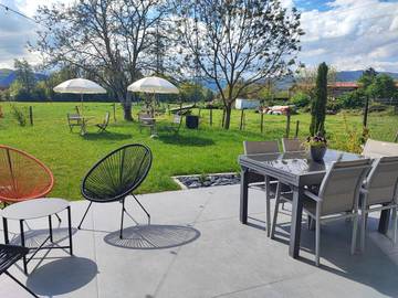 Chambre d’hôte pour 2 personnes, avec terrasse ainsi que vue et jardin à Wintzenheim