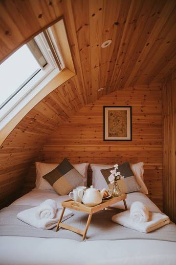 Glamping für 4 Personen in Powys, Wales, Bild 2