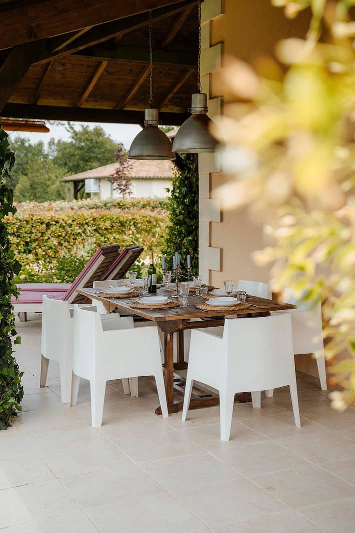 Location de vacances pour 6 personnes, avec Balcon/Terrasse ainsi que Terrasse et Jardin à Vasles - 4