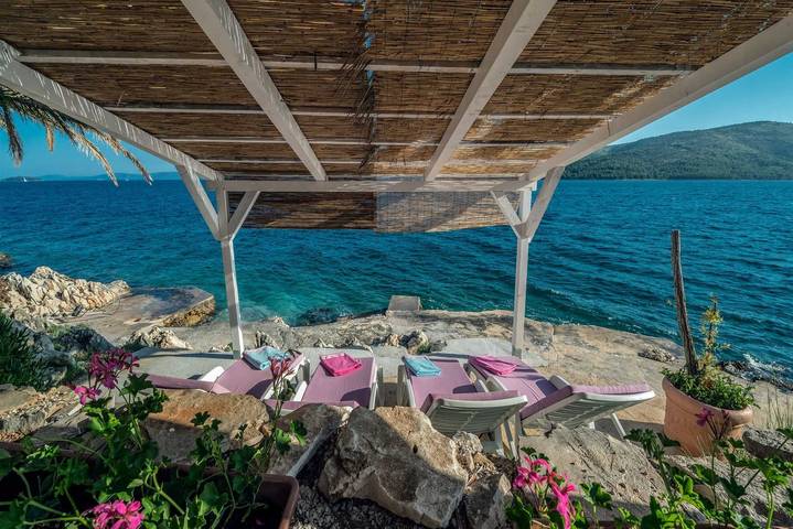 Dom wakacyjny dla 10 osób, z sauna i balkon w Seget Vranjica