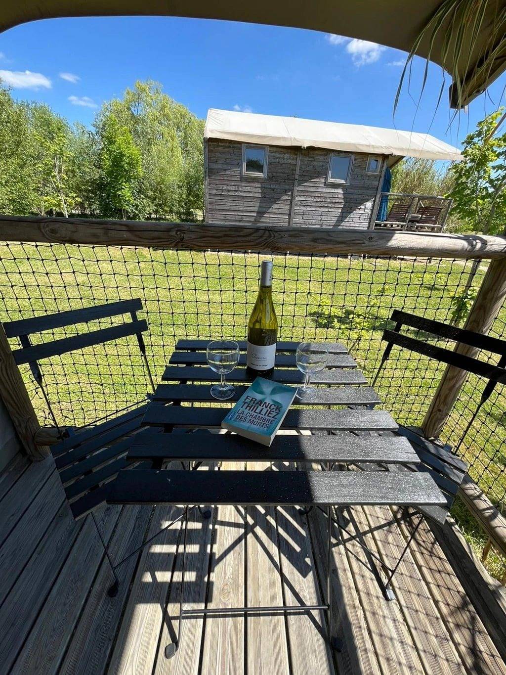 Zecamping 3 étoiles piscine couverte locatif Bbq 16m2 in Mont-près-Chambord, Sologne