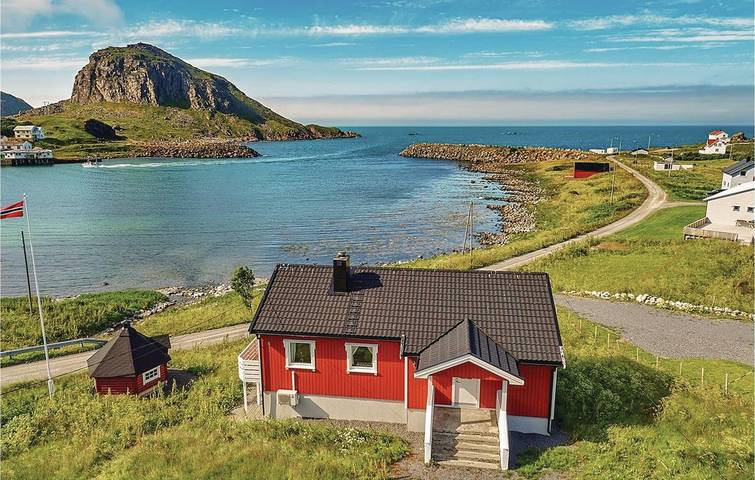 Ferienhaus für 6 Personen, mit Terrasse und Garten in Nord-Norwegen