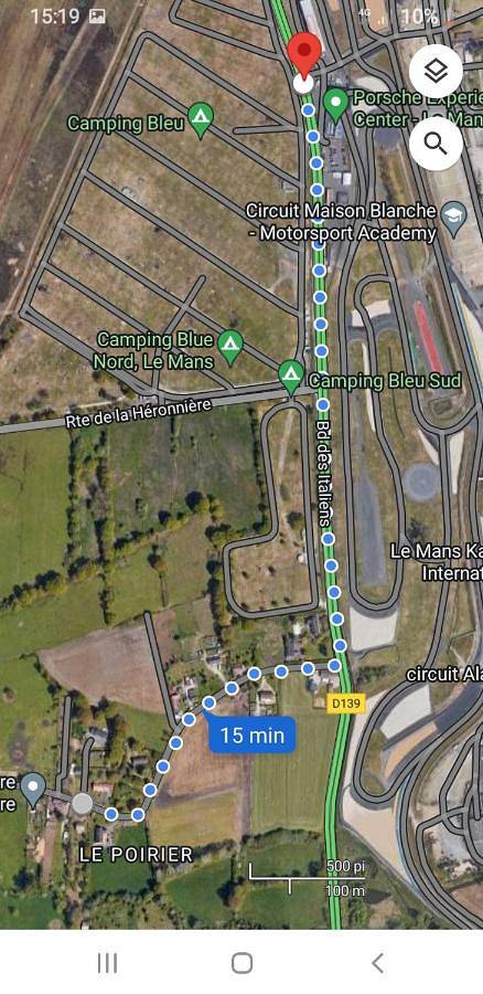 Maison d’hôte pour 10 personnes, avec jardin, animaux acceptés dans Circuit des 24 Heures du Mans