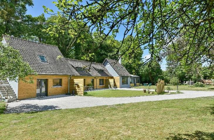 Maison de vacances pour 4 personnes, avec jacuzzi et jardin, animaux acceptés