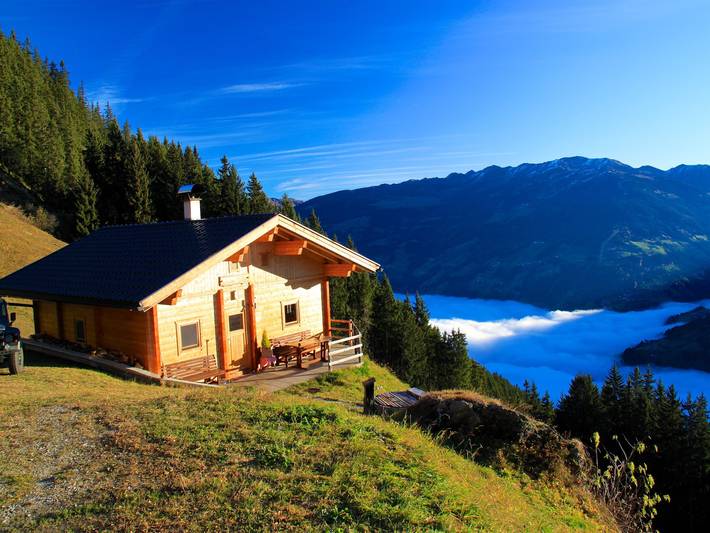 Ferienhaus für 6 Personen, mit Terrasse in Hippach