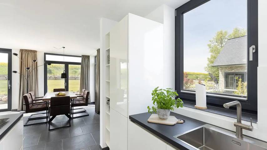 Ferienhaus mit Meerblick für 4 Personen, mit Terrasse und Sauna sowie Garten, mit Haustier im Klützer Winkel - 4