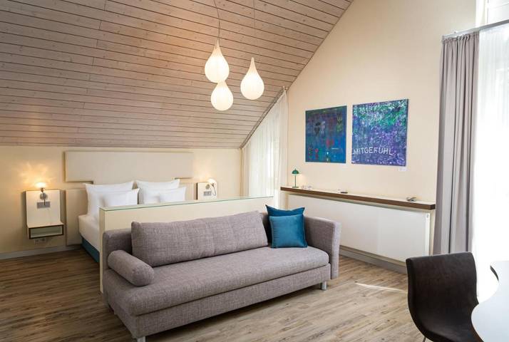 Hotel für 2 Personen, mit Terrasse und Garten sowie Ausblick in Gütersloh - 4