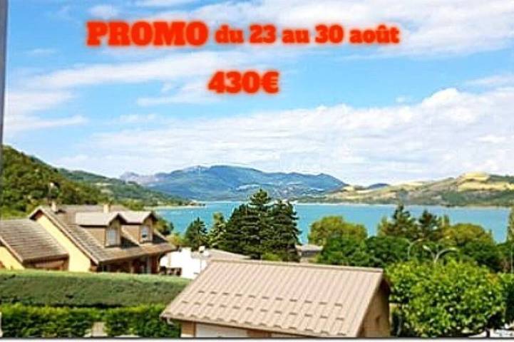 Location de vacances pour 3 personnes, avec balcon à Savines-le-Lac