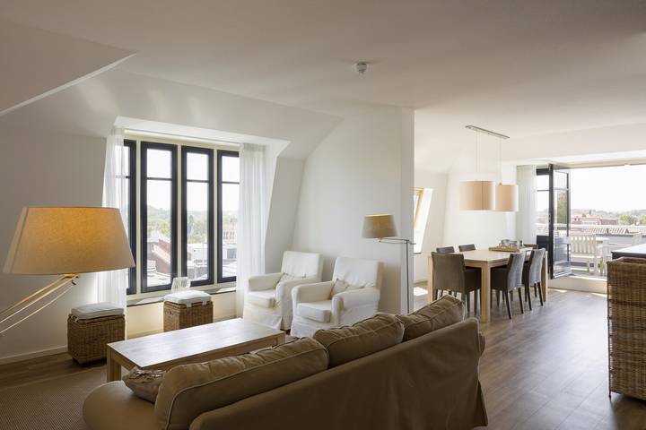 Ferienwohnung für 4 Personen, mit Balkon/Terrasse und Balkon sowie Terrasse in Domburg