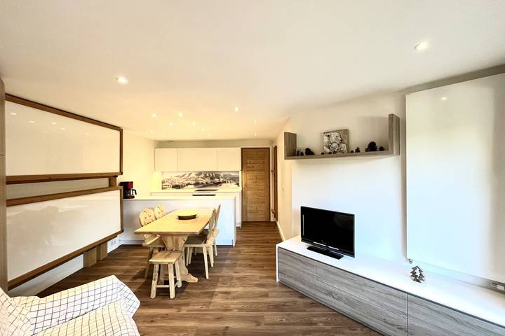 Studio entier, La Perle Blanche in Megève, Pays du Mont-Blanc