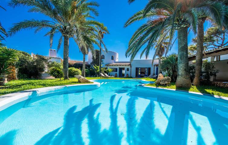 Apartment mit Meerblick, Terrasse und Pool in Cala Egos, Santanyí